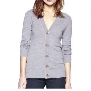 Tory Burch Simone Cardigan Logo Button